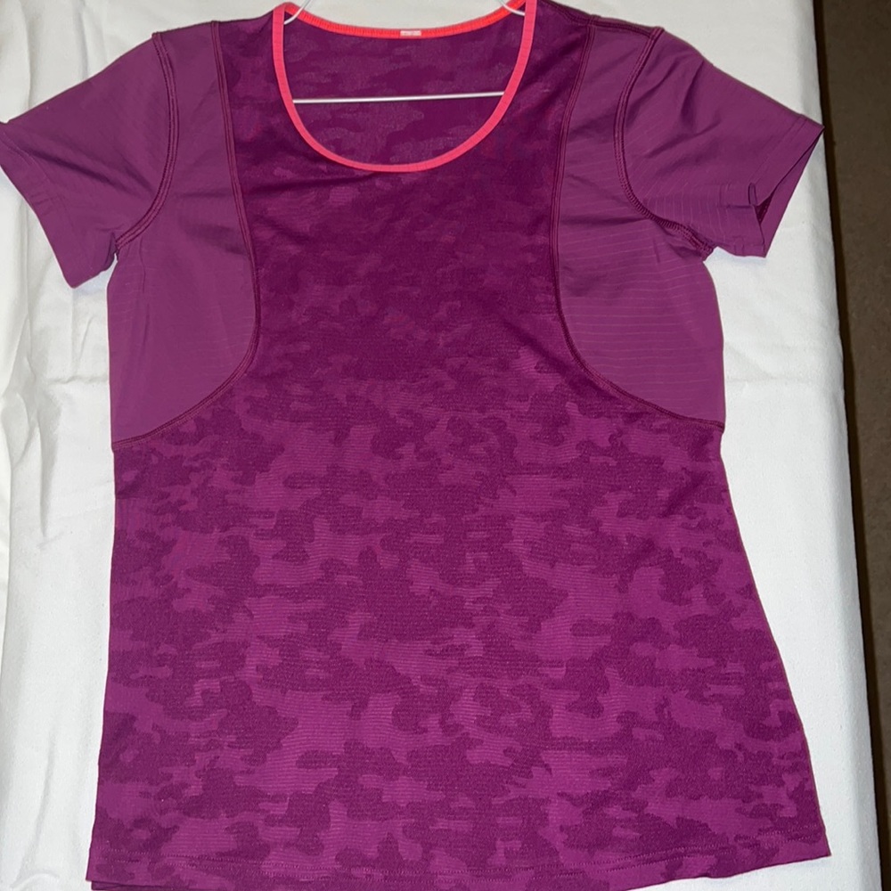 Lululemon Miles Ahead Short Sleeve (Camo)